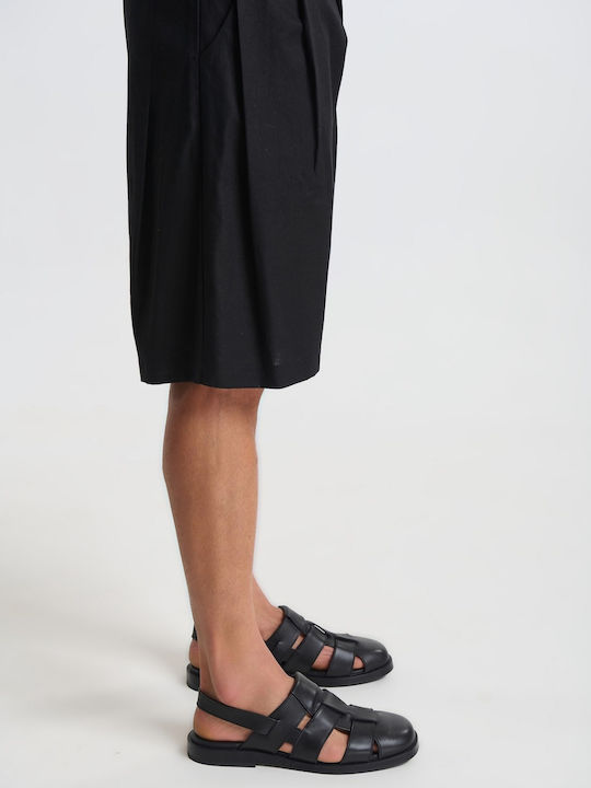 Men's Black Bermuda