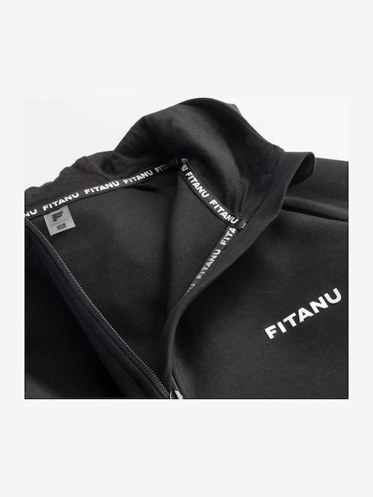 Sweatshirt mit Kapuze Schwarz