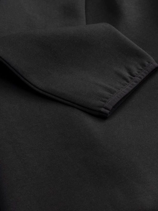 Sweatshirt mit Kapuze Schwarz