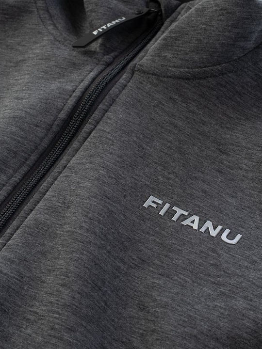 Geacă Cu Glugă Gri