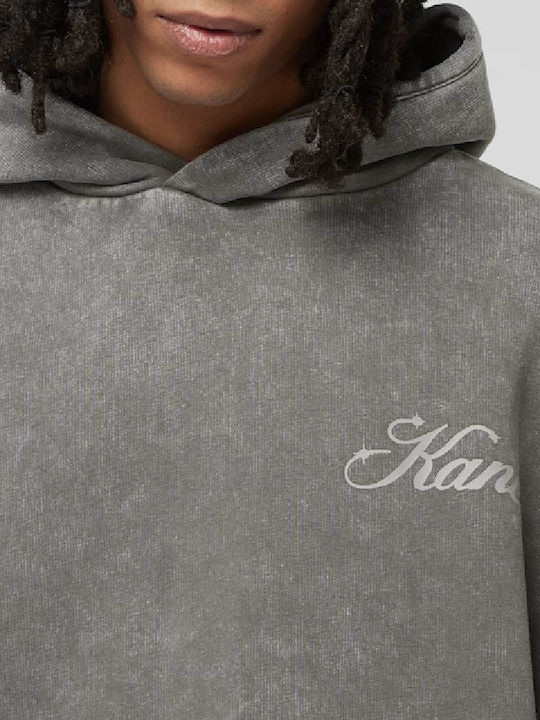 Sweatshirt with Hood Grey