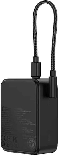 Acefast Power Bank 10000mAh 22.5W με Θύρα USB-A και 2 Θύρες USB-C Μαύρο
