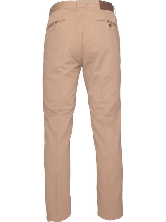Pantaloni Chino În Croială Regular Roz Meley