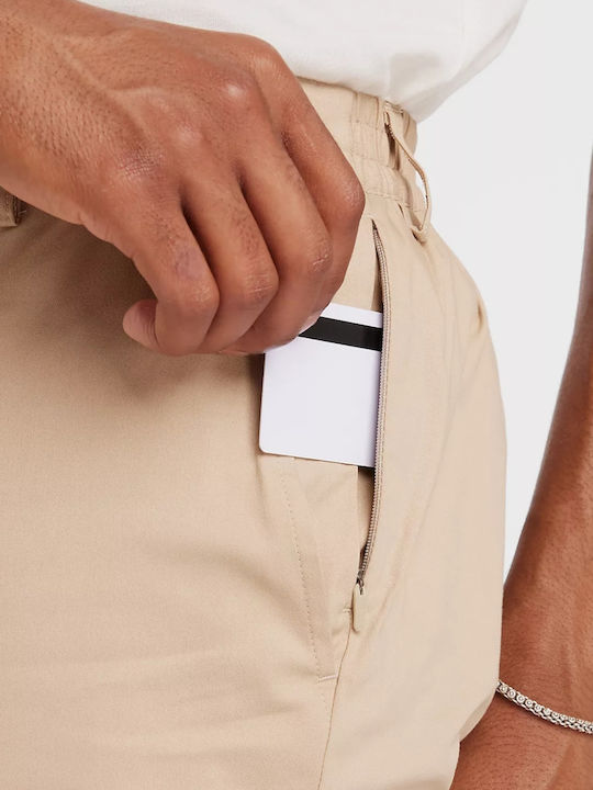 Παντελόνι σε Tapered Γραμμή Beige