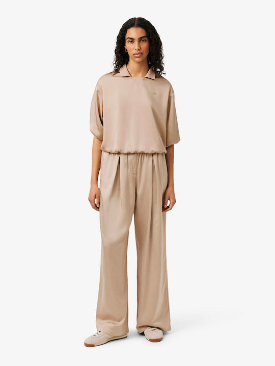 Damen Stoffhose Beige