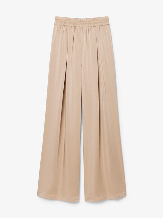Damen Stoffhose Beige