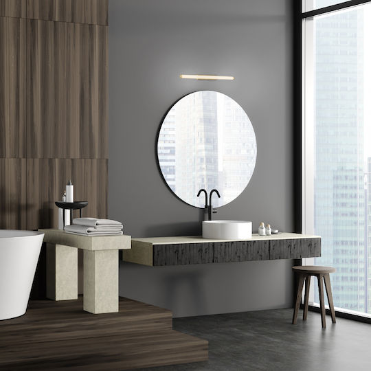 Aca Wall Lamp with Integrated LED and Adjustable White Light Bronze 61x7.8x6cm