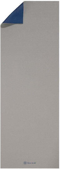 Gaiam Icy Frost Матрак За Фитнес Йога Син (173x61см)