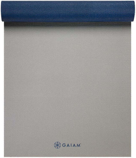 Gaiam Icy Frost Матрак За Фитнес Йога Син (173x61см)