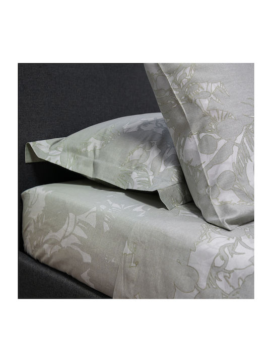 Naf Naf Diamond Σετ Σεντόνια King Size 270x280εκ. Amethyst Green (4τμχ)