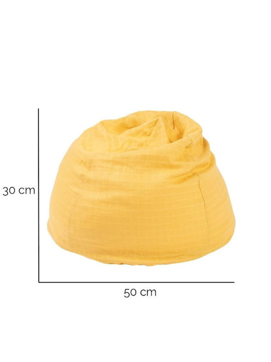 Kinderstühle Sitzsack Gelb 30x50cm