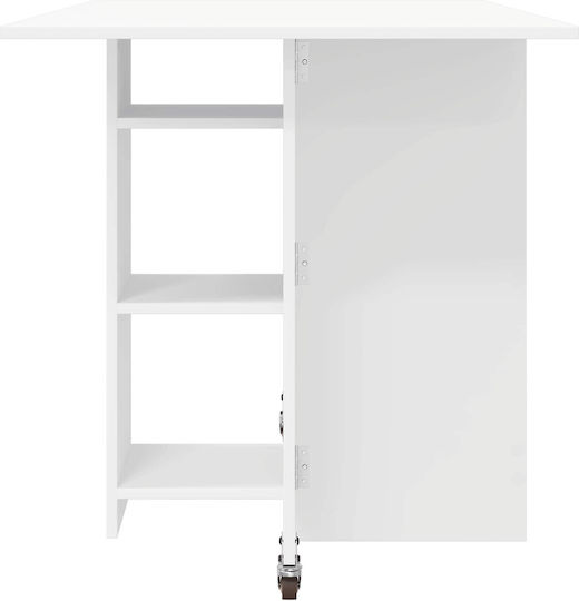 Masa De Dining Din Lemn Alb 115x70x75 cm