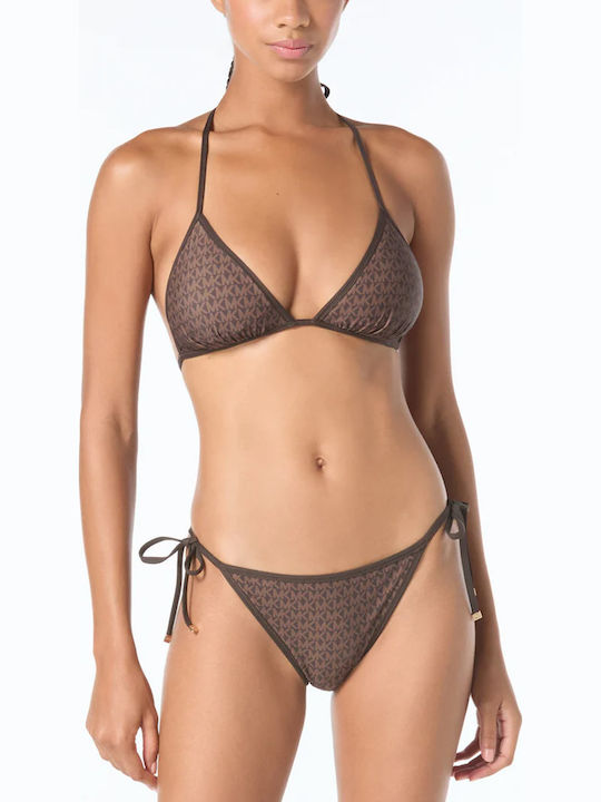 Top Bikini Triunghi Chocolate
