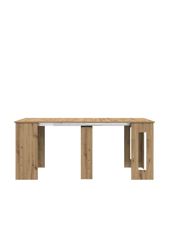 Masa Extensibilă de Dining din Lemn Prelucrat 180(+60)x85x75 cm
