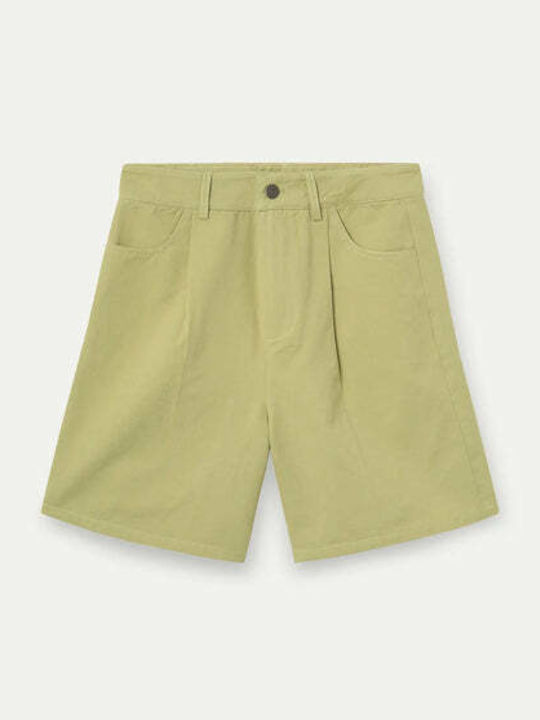 Women's High Waist Shorts Green