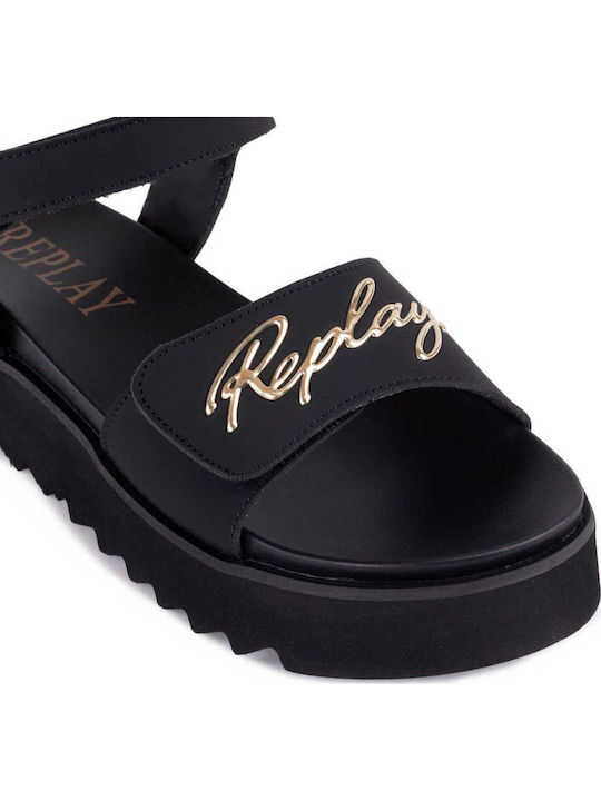 Kids' Anatomic Black Sandals