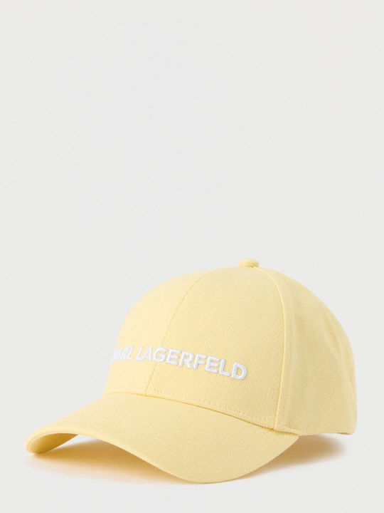 Γυναικείο K Essential Καπέλο Κίτρινο Karl Lagerfeld A1w33071-1ld Sunlight