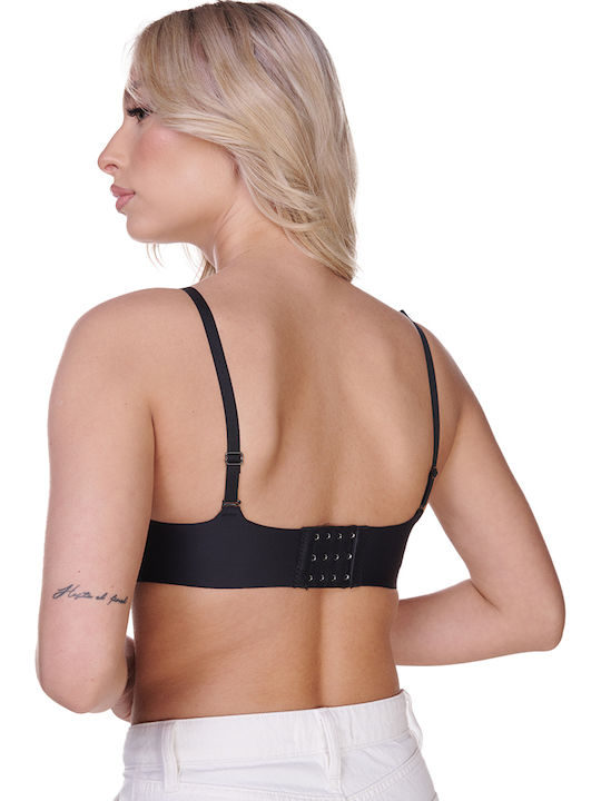 Black Push Up Bra Without Underwire