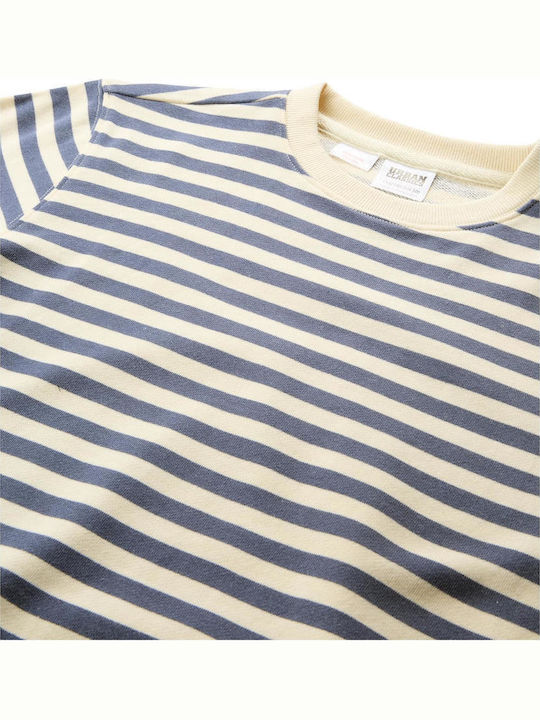 Kinder-Sweatshirt Whitesand/Vintageblue