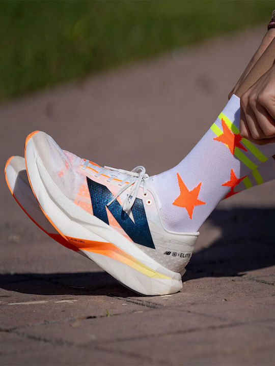 Sporcks Laufsportliche Socken Weiße 1 Paar