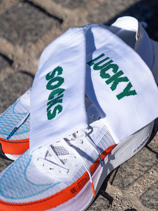 Sporcks Laufsportliche Socken Weiße 1 Paar