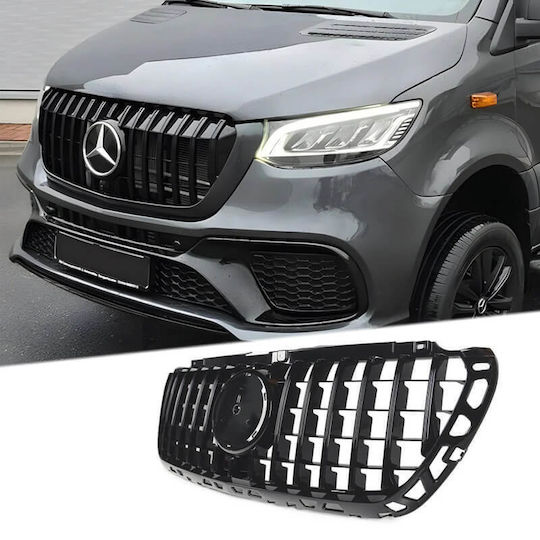 Mask Mercedes-Benz Sprinter W907 18-26 GT AMG Panamericana Black Glossy 1 Piece