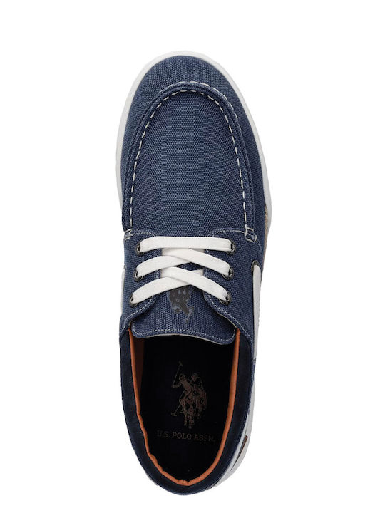 Men's Moccasins in Blue Colour