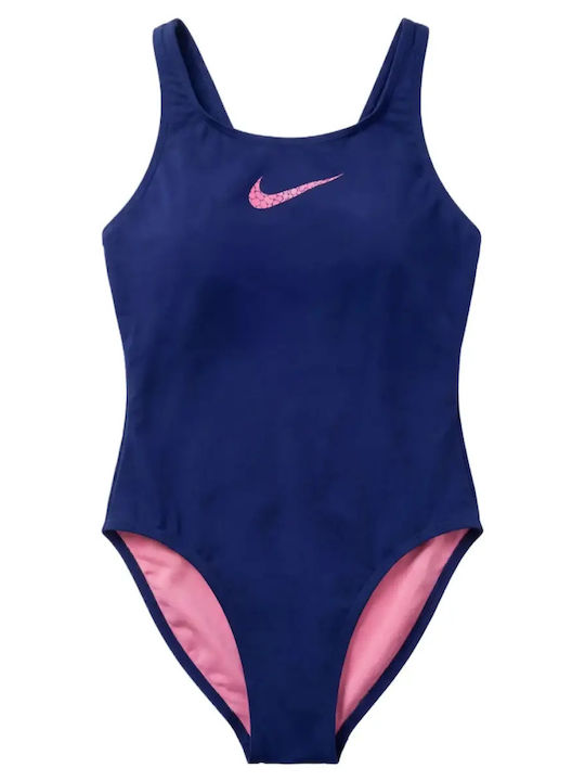Fastback Costum de Baie Întreg Sport Albastru