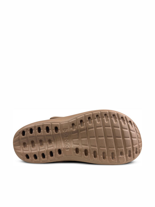 Boaonda Damen Holzschuhe Beigen Anatomisch