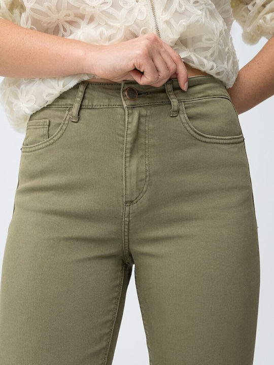High Rise Women's Jean Pants Flared