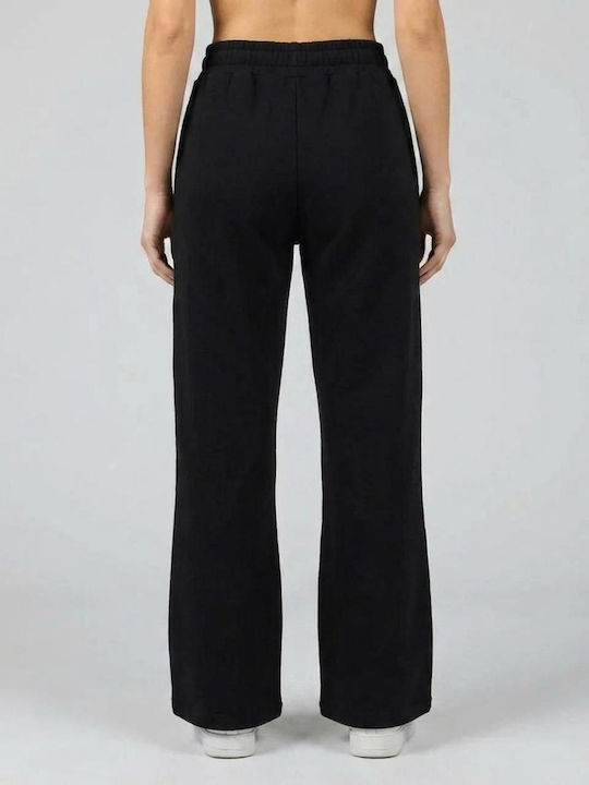 Flared Sweatpants Black