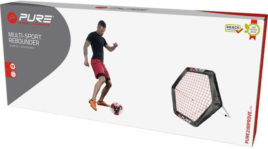 Pure2Improve Ballfangnetz Für Fußballtraining 95x85cm