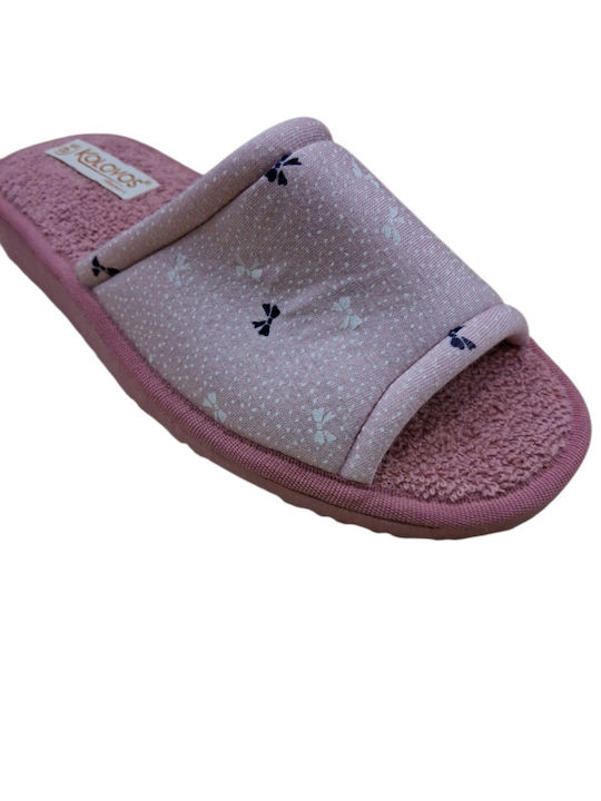 Terry Winter Women's Slippers Pink