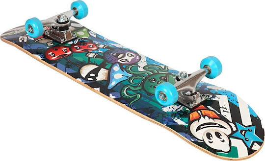 Skateboard-uri Complete Placă Scurtă Albastră