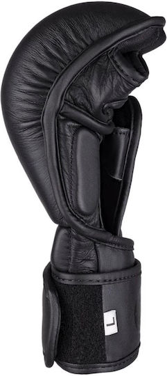 Okami MMA Training Gloves V2 Leather Black