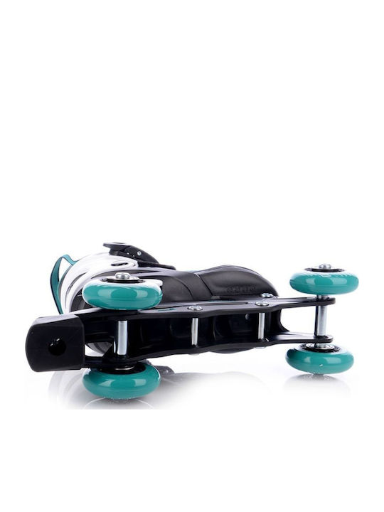 Funactiv Trilo 4in1 Inline Αυξομειούμενα Rollers Γκρι Παιδικά