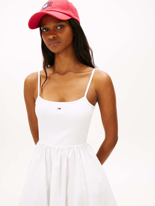 Tommy Hilfiger Rochie All Day Albă