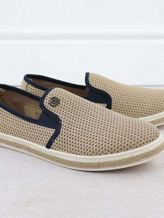 Men's Slip-On Beige