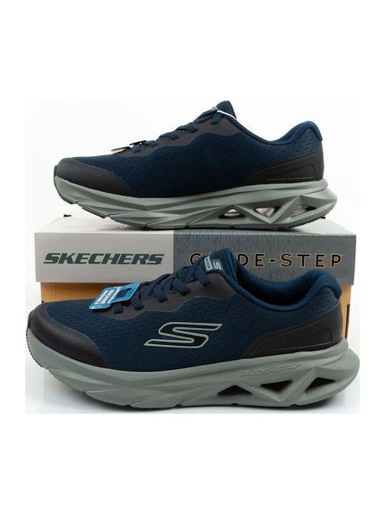 Glidestep Vortex Men's Slip-Ons Blue