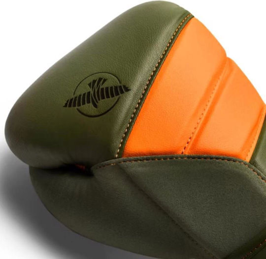 Hayabusa Boxing Gloves for Competition Green