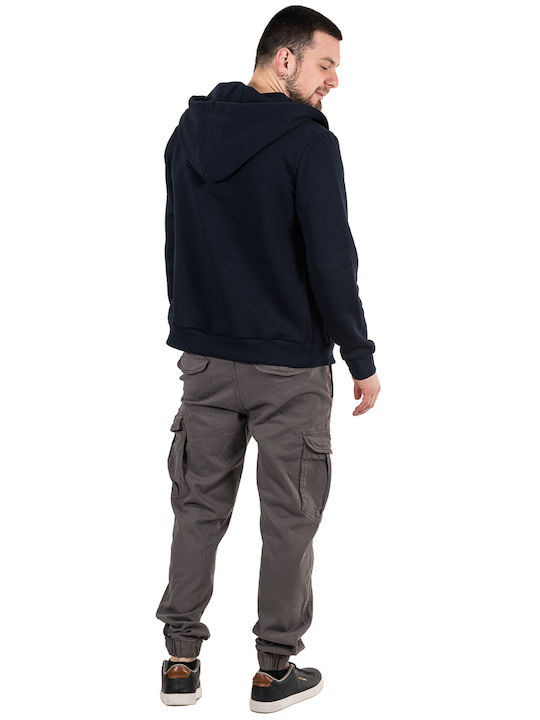 Sweatshirts Für Herren Mit Marineblauer Kapuze