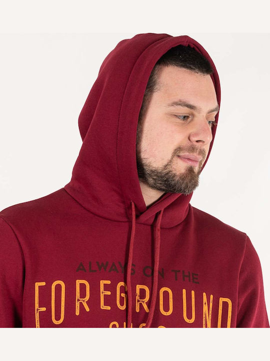 Hanorac cu Glugă Burgundy