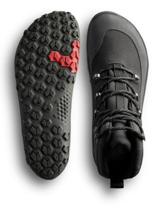 Vivobarefoot Мъжки Планински Обувки Водоустойчиви Черни