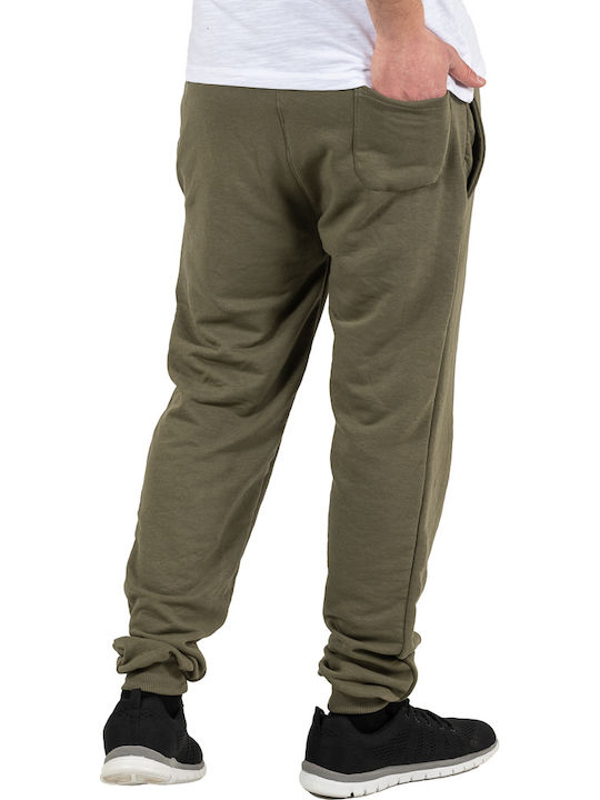 Herren-Sweatpants Jogginghose Khaki