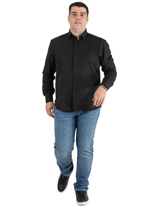 Long Sleeve Shirt Regular Fit Black