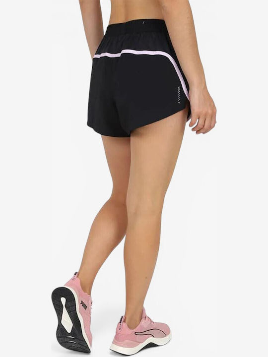 Velocity 3 Pantaloni Scurți Sport Pentru Femei Negri