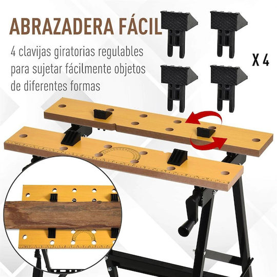 Bakaji Bancă de Lucru Rezistentă 100kg 02837732