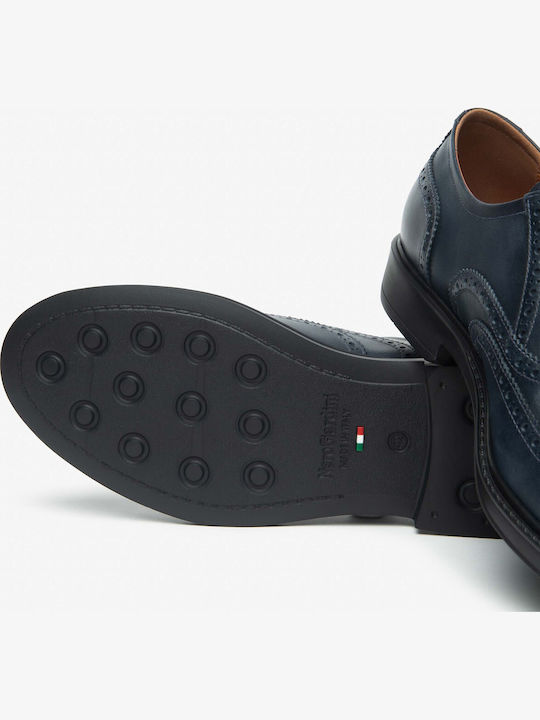 Δερμάτινα Ανδρικά Oxfords Μπλε