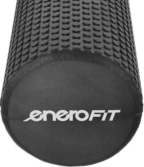 Enero Cilindru Rotund De Masaj Negru 15cm
