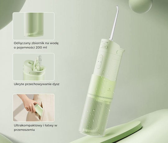 Dreame Irigator Bucal cu Senzor de Presiune Verde